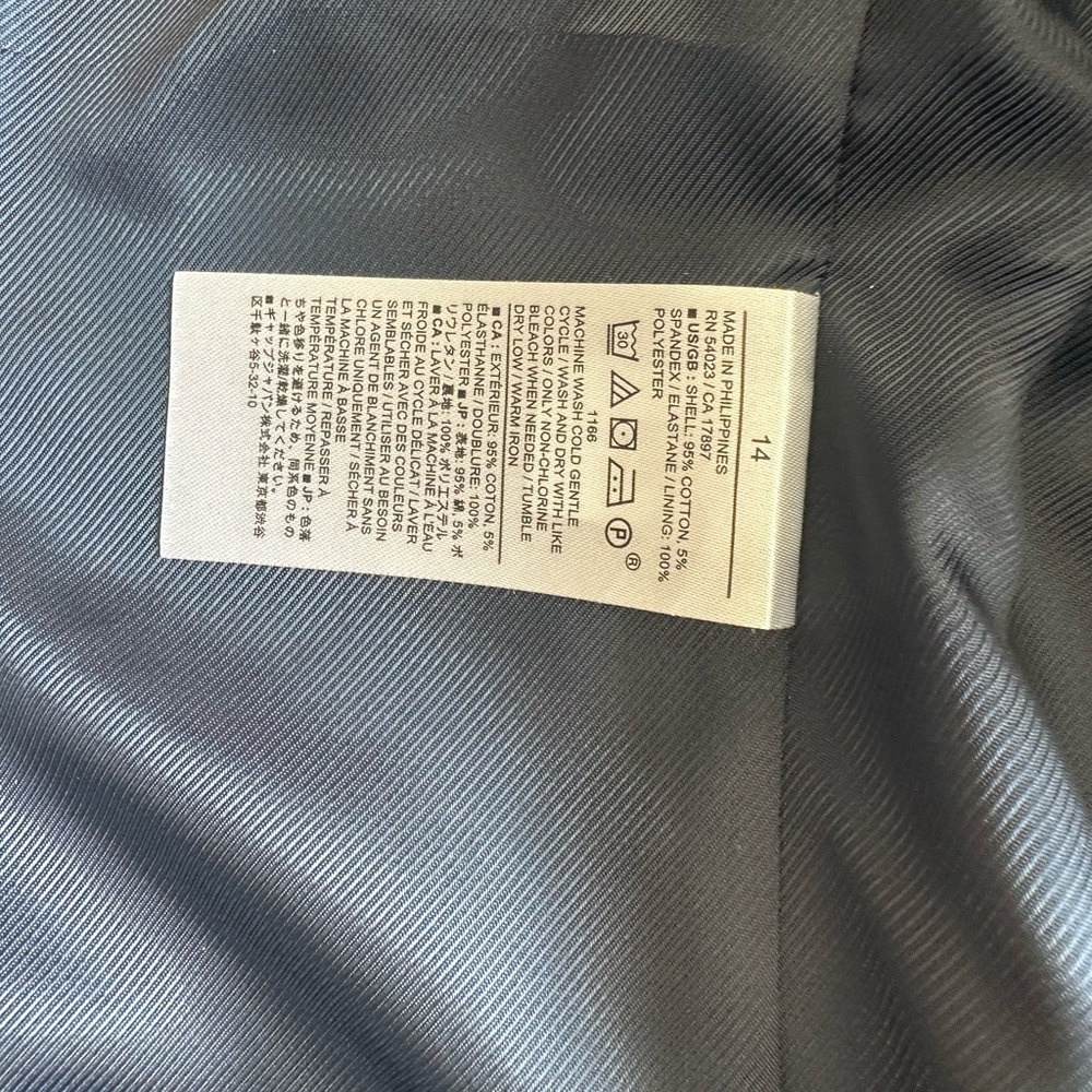 Banana Republic Midnight Blue Double-Breasted Blazer - Picture 7 of 7
